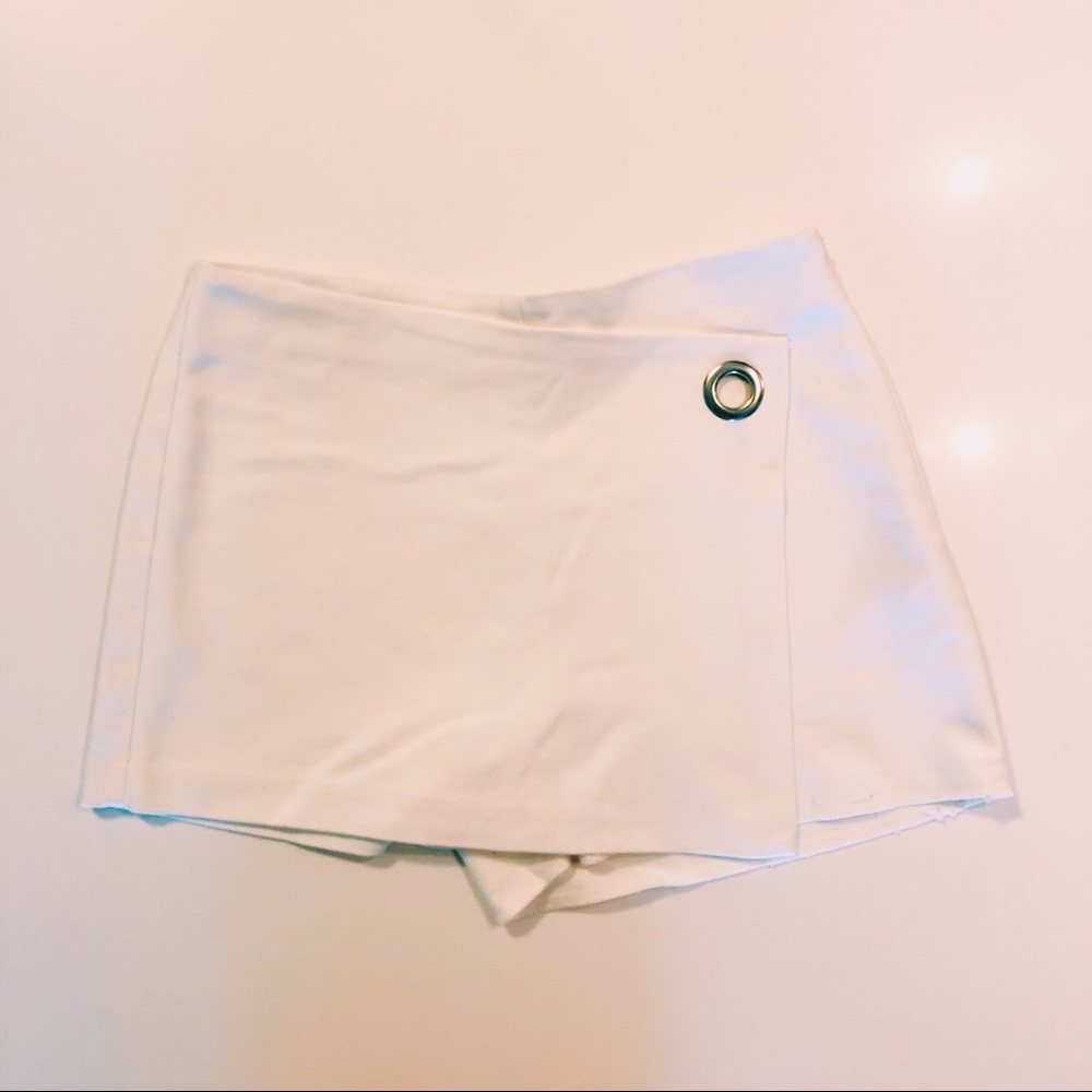 Zara faux wrap skirt